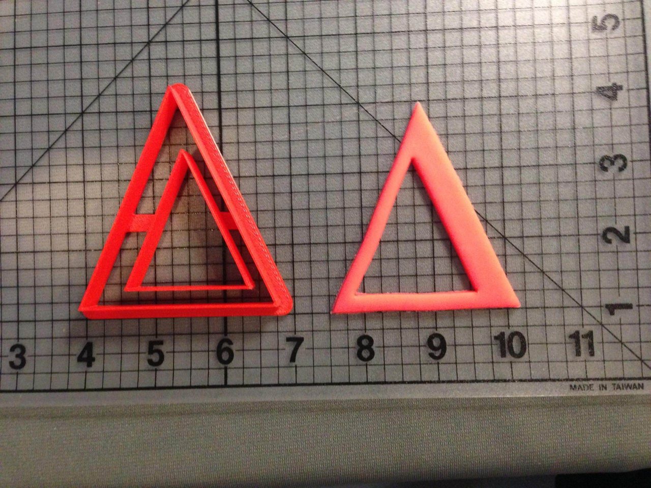 Greek Letter Delta Cookie Cutter