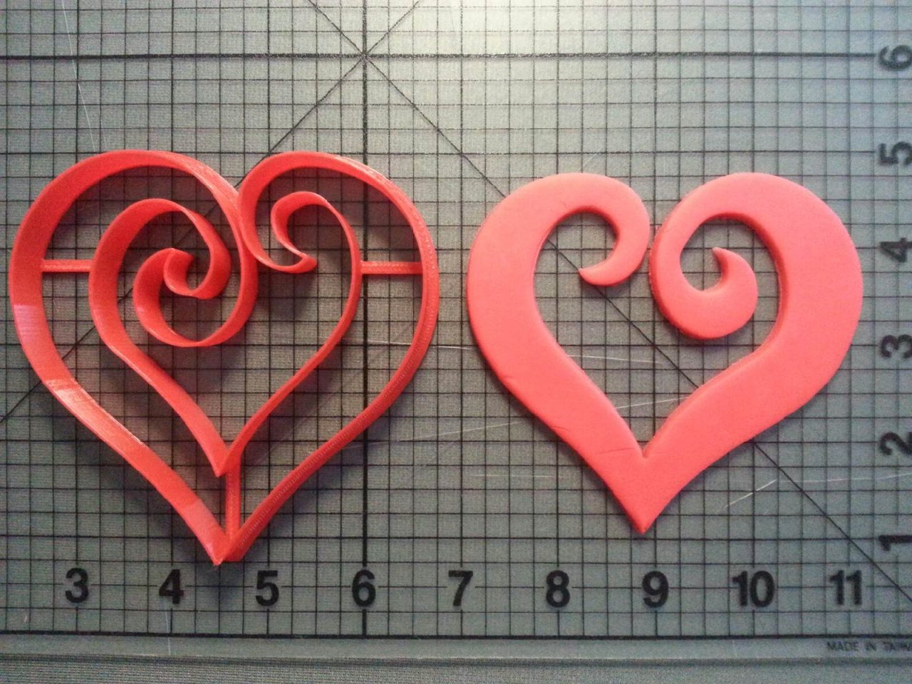 Heart Swirled Cookie Cutter