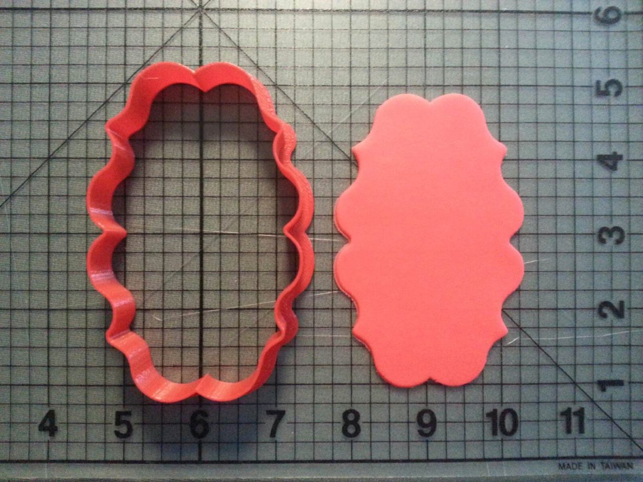Plaque 117 Cookie Cutter
