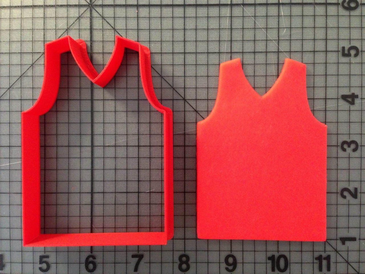 Basketball Jersey 101 Cookie Cutter