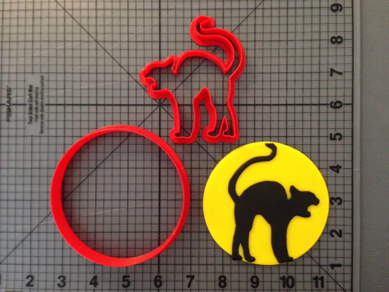 Cat Silhouette Cookie Cutter Set