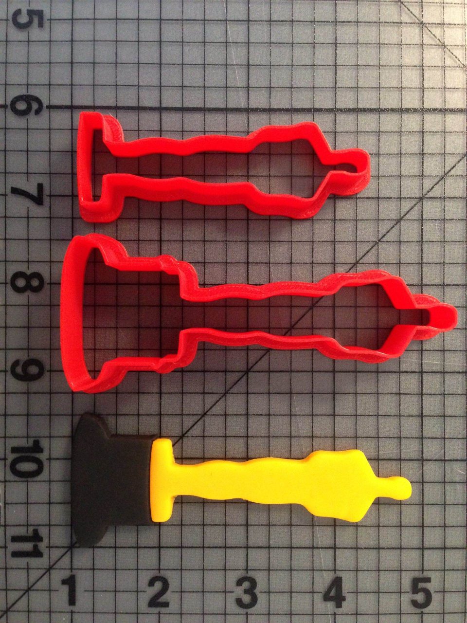 Oscar Statue Cookie Cutter Set