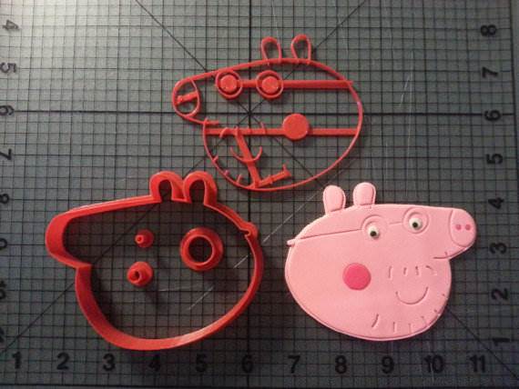 Peppa Pig - Daddy Pig 266-207 Cookie Cutter Set