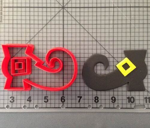 Witch's Shoe Cookie Cutter Set