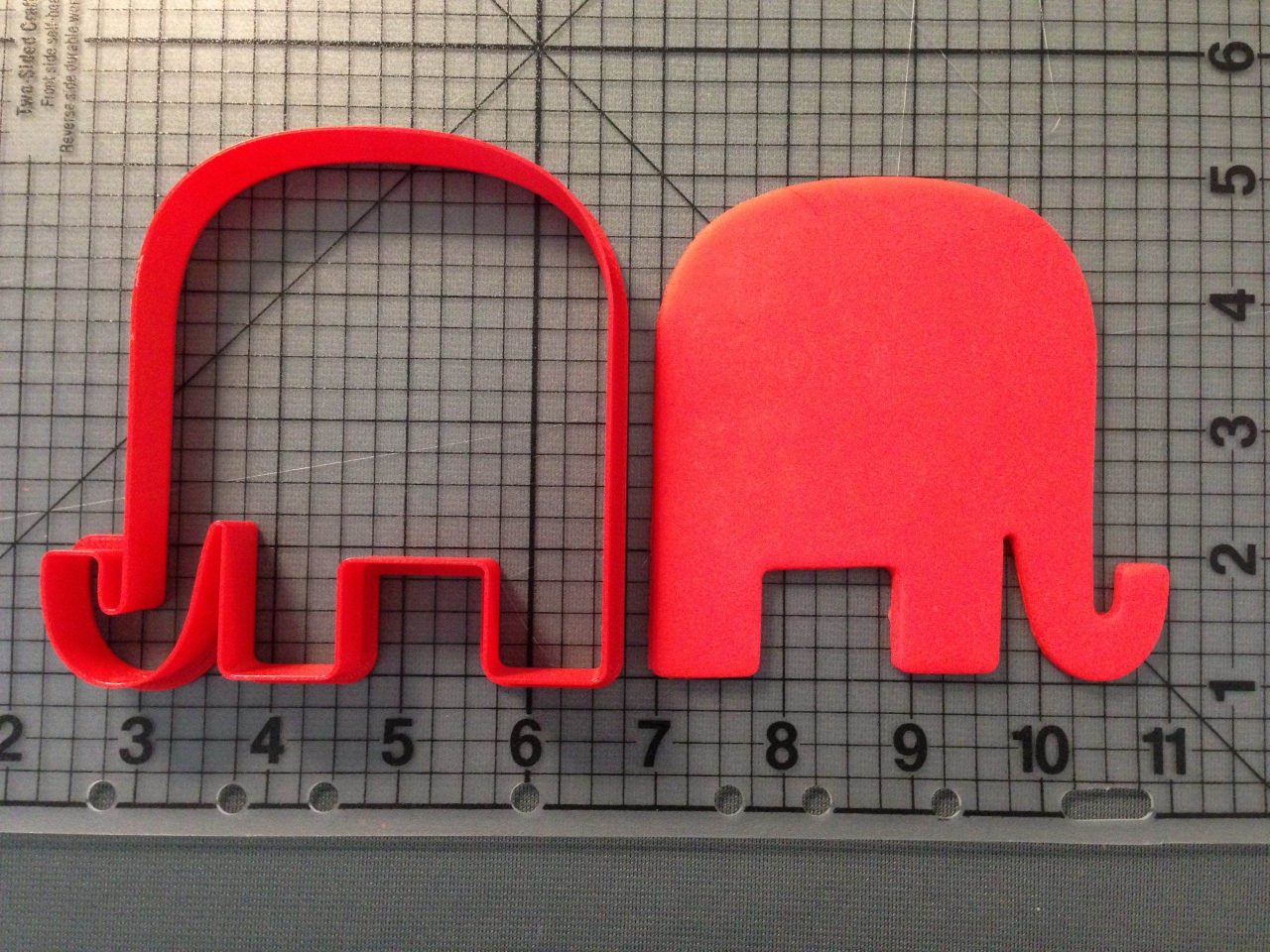Elephant 102 Cookie Cutter