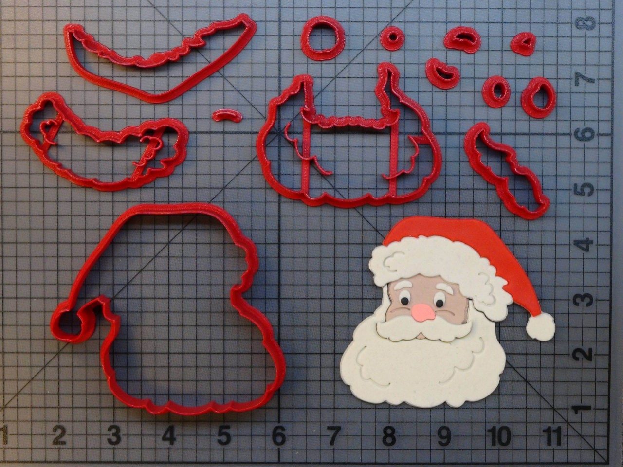 Christmas - Santa Claus 266-A615 Cookie Cutter Set