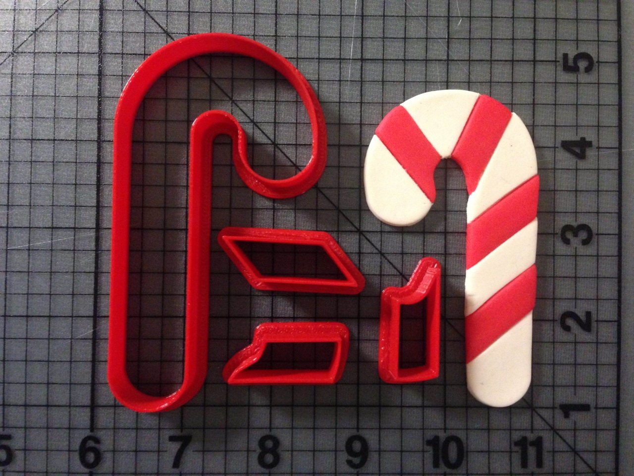 Candy Cane Cookie Cutter Set