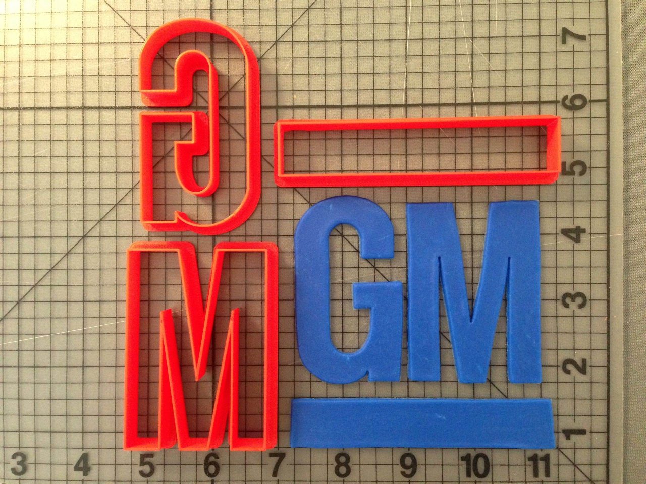 GM Logo Cookie Cutter Set (Automotive Logo 113)