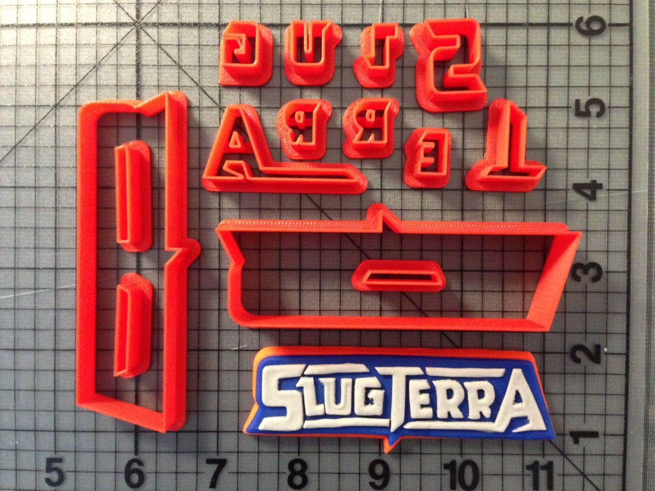 Slugterra Logo Cookie Cutter Set (Cartoon Logo 102)