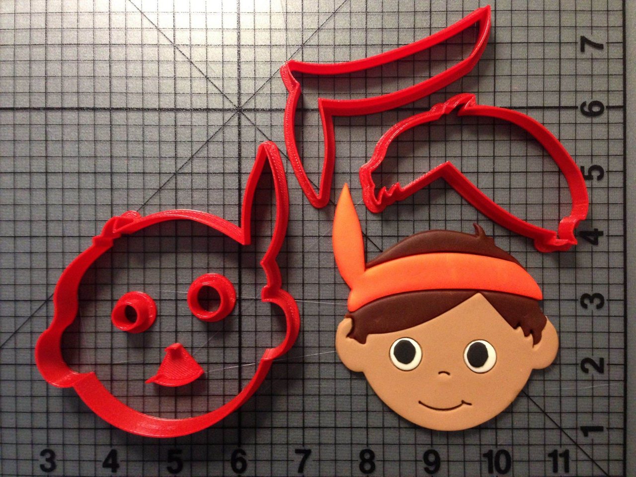 Native American Boy Cookie Cutter Set
