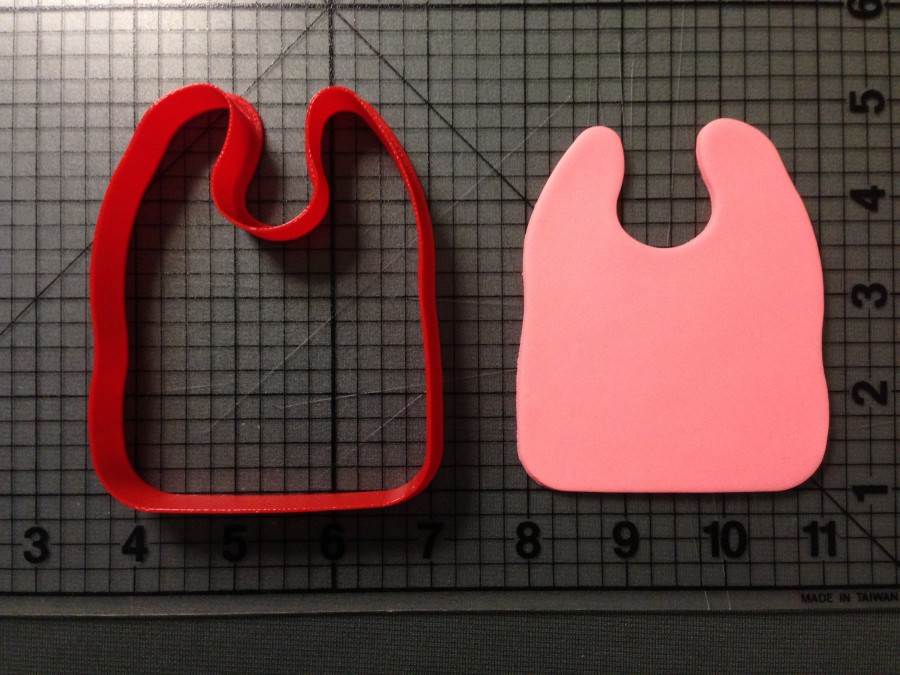 Baby Bib Cookie Cutter