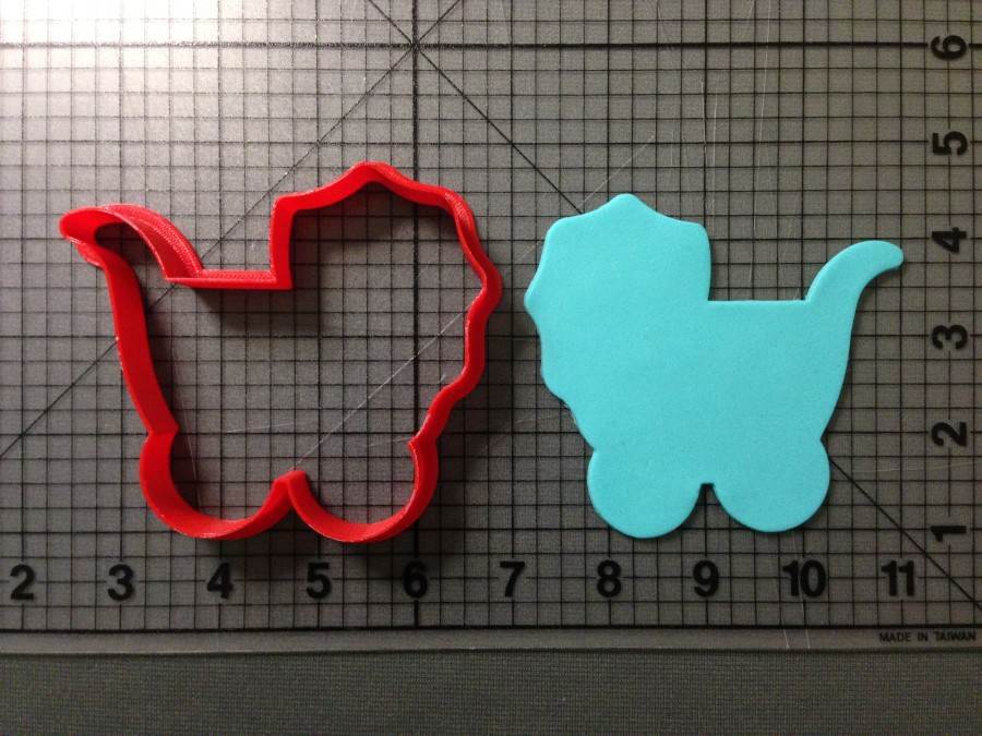 Baby Carriage Cookie Cutter