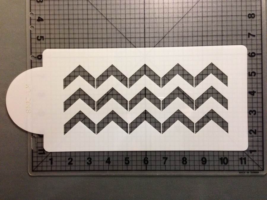 Chevron Stencil