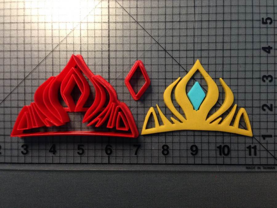 Frozen - Princess Crown Cookie Cutter Set