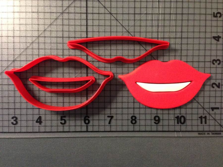 Lips Cookie Cutter Set