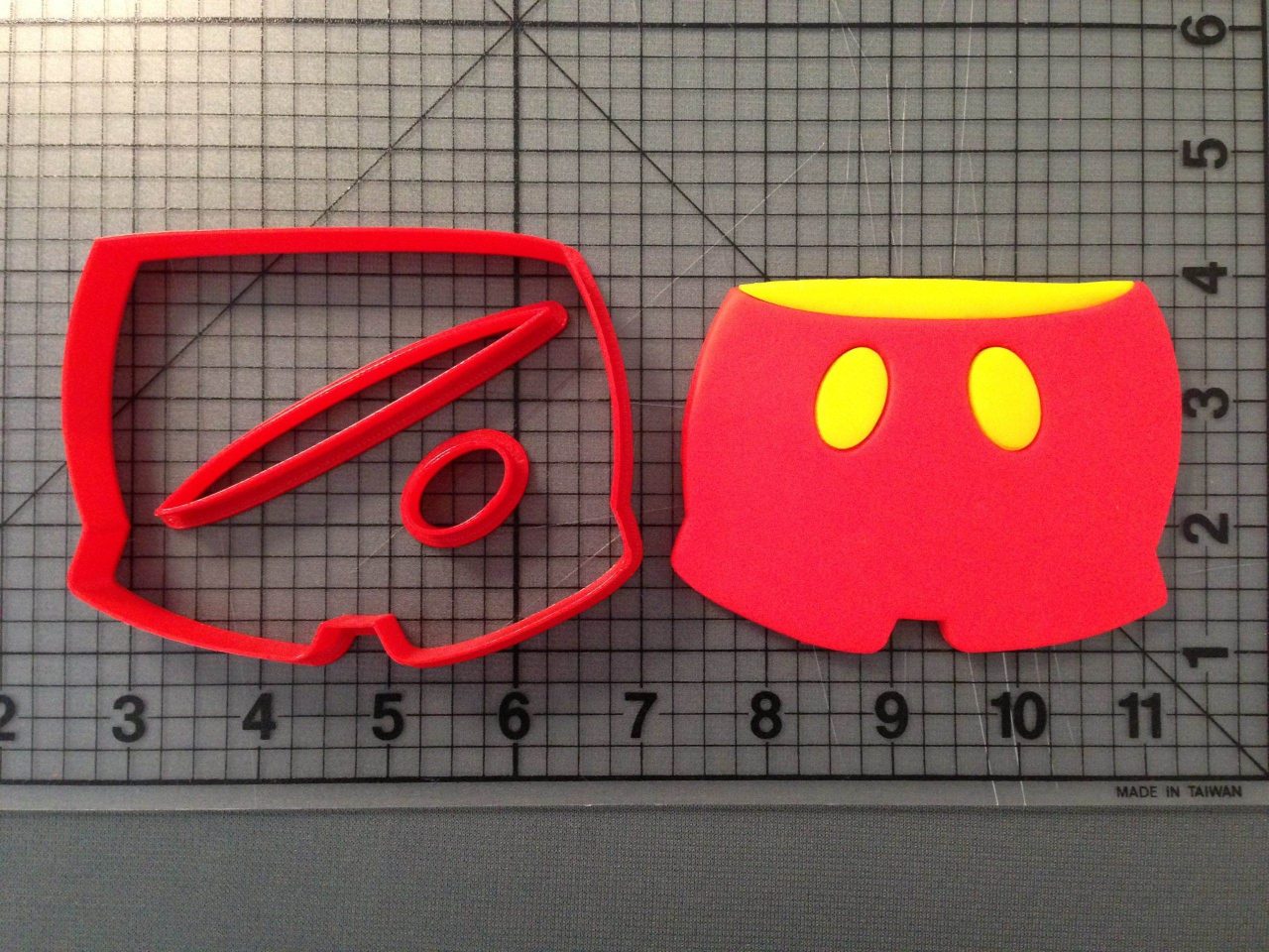 Mickey Mouse Pants Cookie Cutter Set