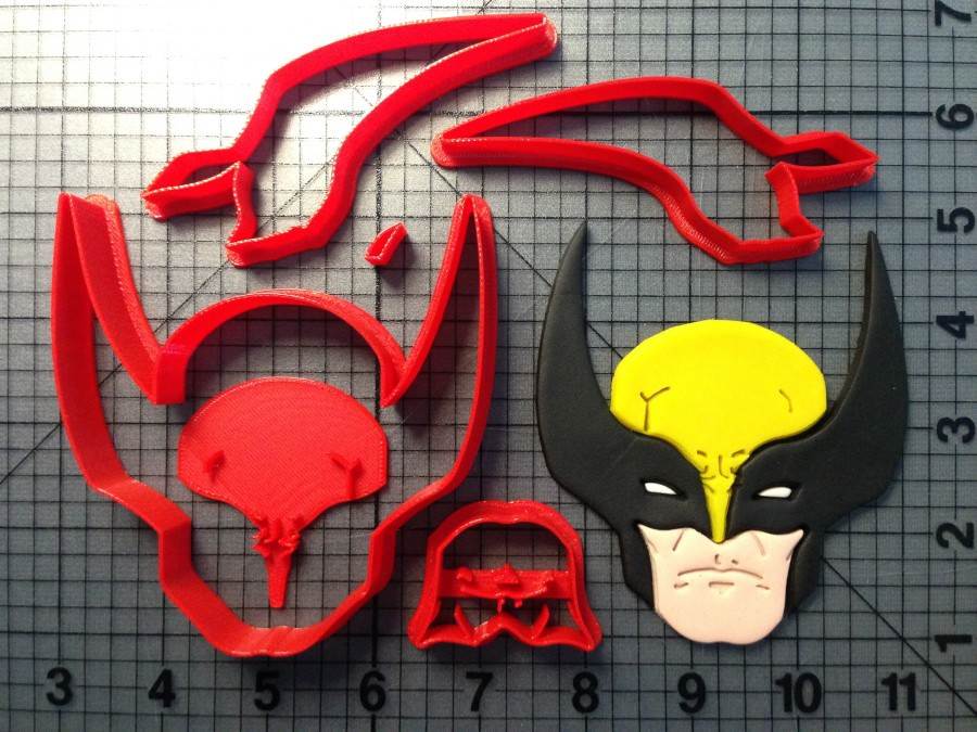 Wolverine Cookie Cutter Set