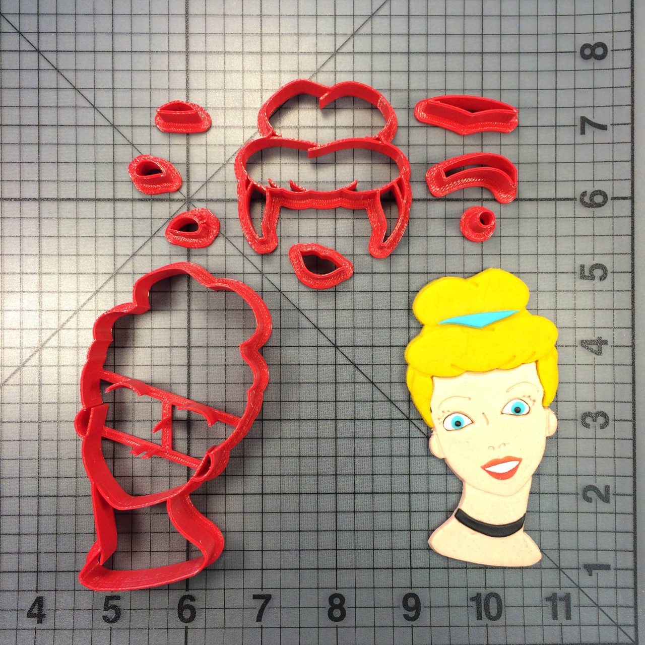 Cinderella 266-A697 Cookie Cutter Set