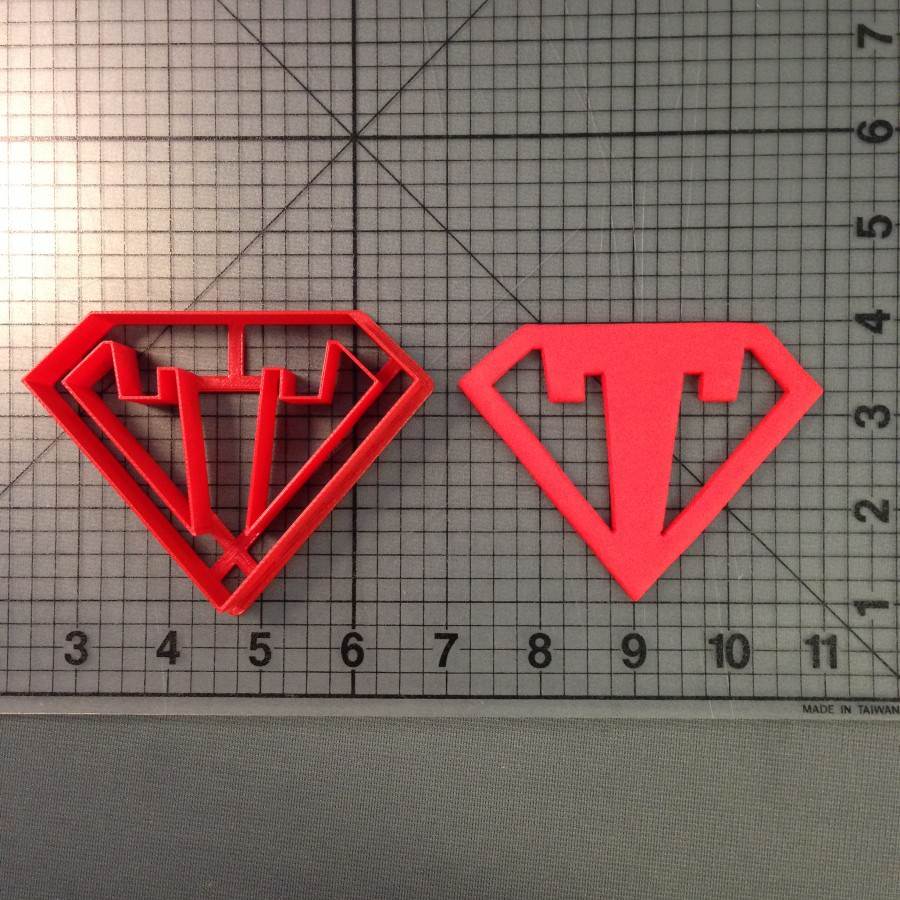 Super Letter T Cookie Cutter