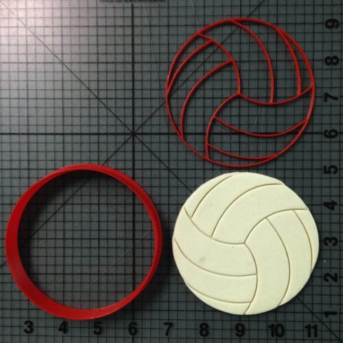 Volley Ball Cookie Cutter Set