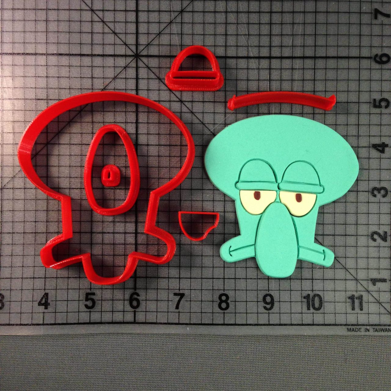 Squidward Cookie Cutter Set