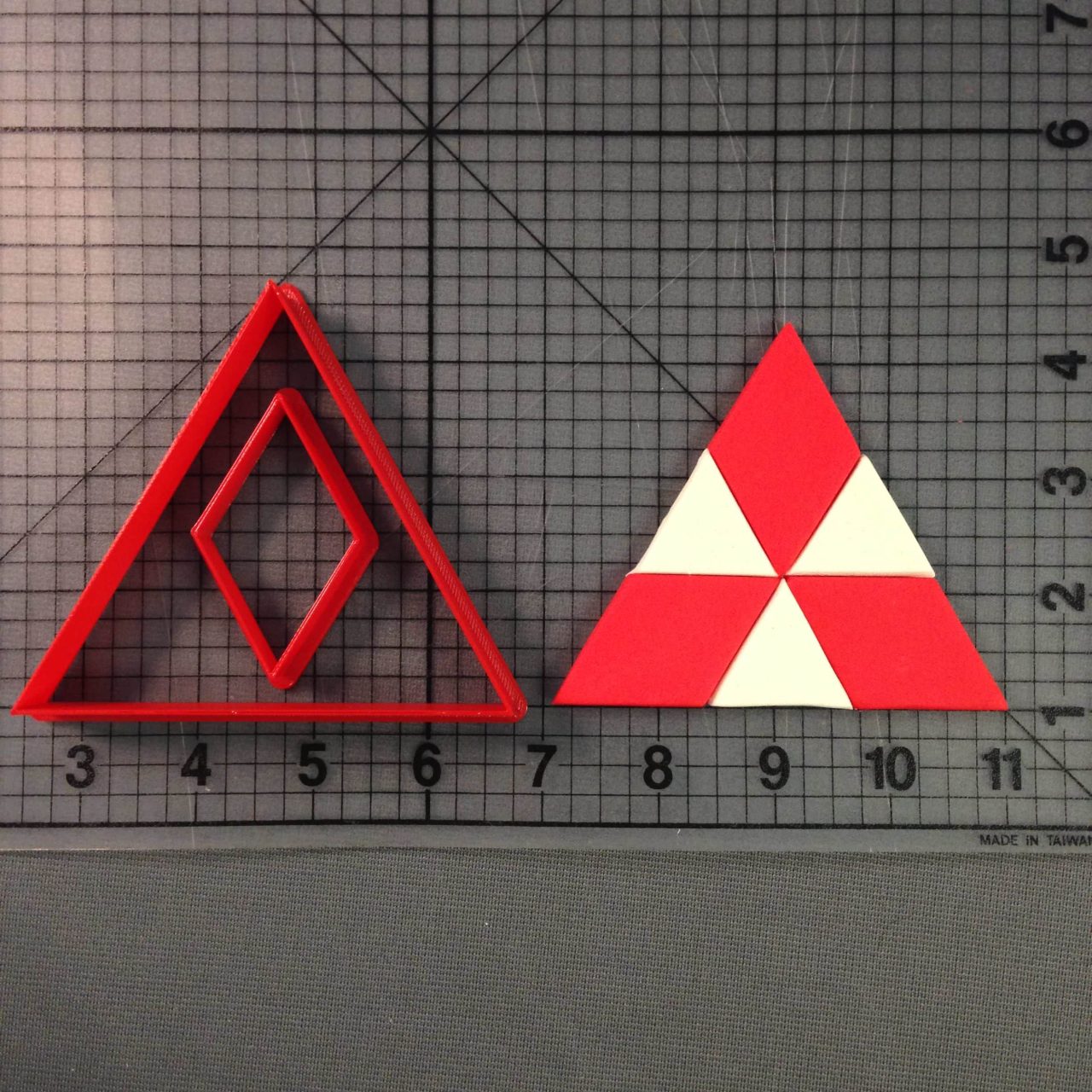 Mitsubishi Logo Cookie Cutter