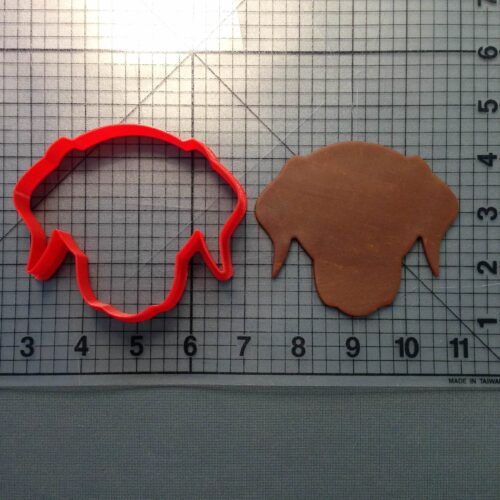Dog Face 102 Cookie Cutter