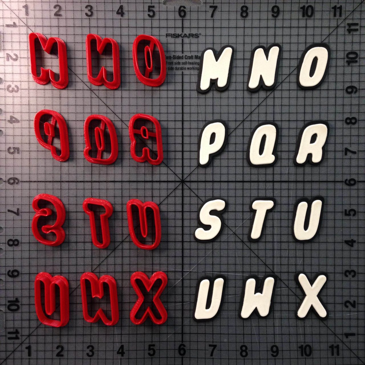 Lego Font Cookie Cutter Set (1)