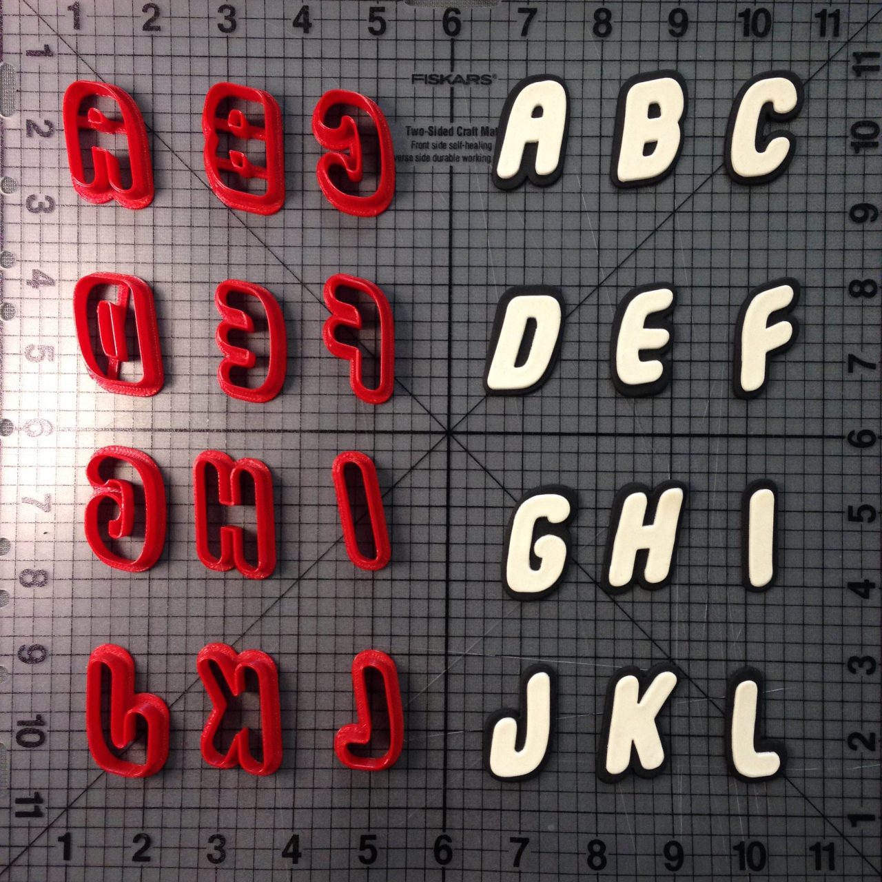 Lego Font Cookie Cutter Set (1)
