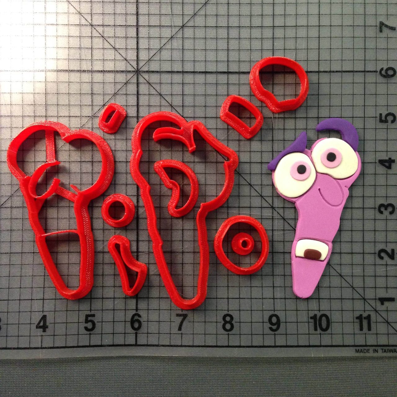 Inside Out- Fear Cookie Cutter Set