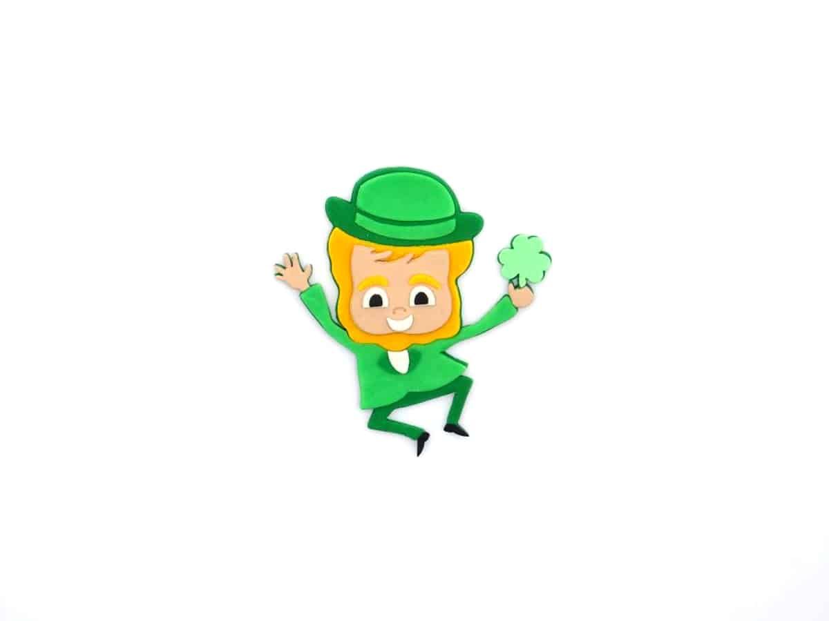 St Patricks Day - Leprechaun Body Cookie Cutter