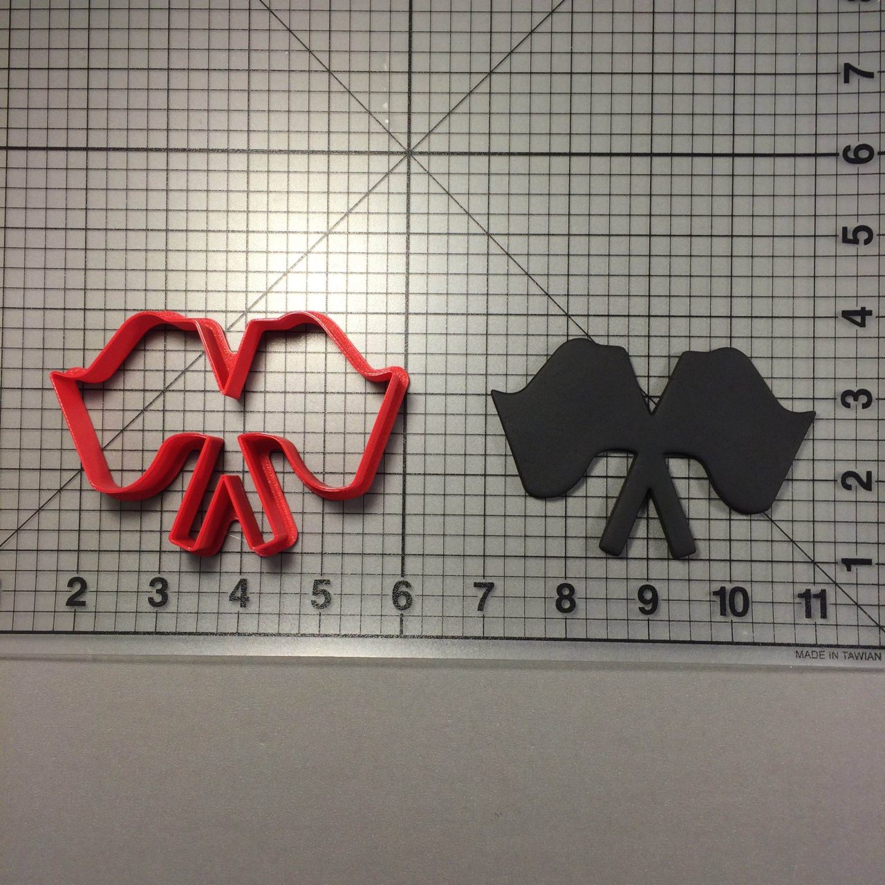 Checkered Flags 101 Cookie Cutter