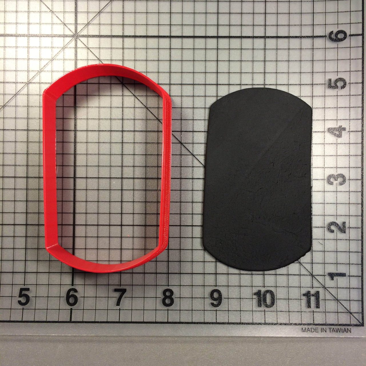 Dog Tag 100 Cookie Cutter