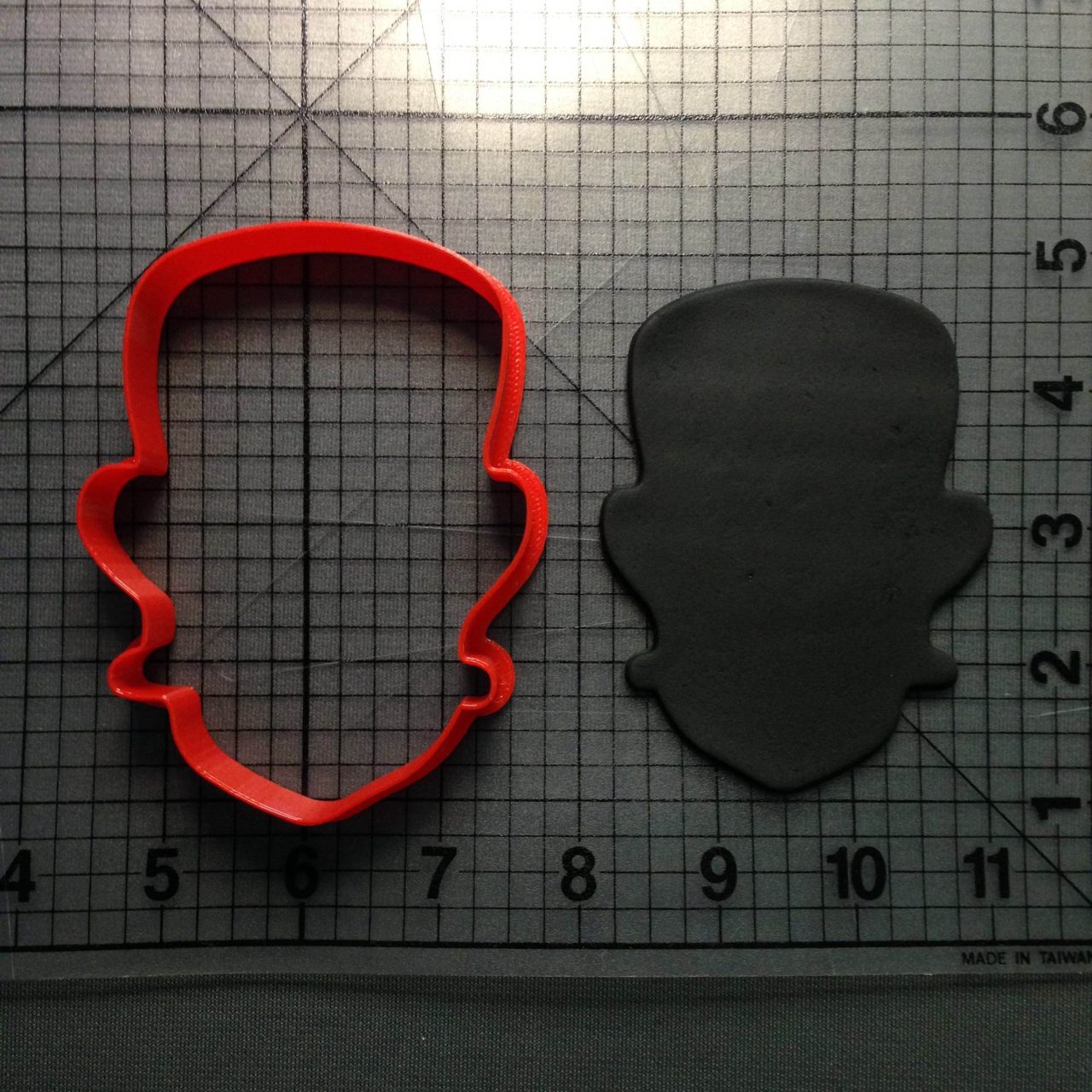 Frankenstein Head 101 Cookie Cutter