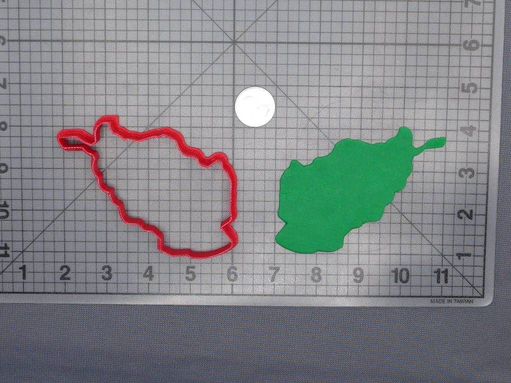 Afghanistan 266-C532 Cookie Cutter