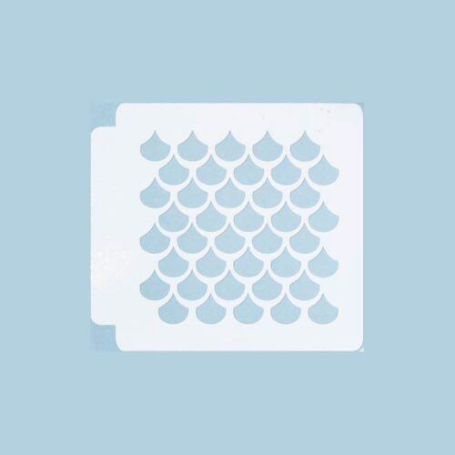 Fish Scale 783-057 Stencil (4 inch)