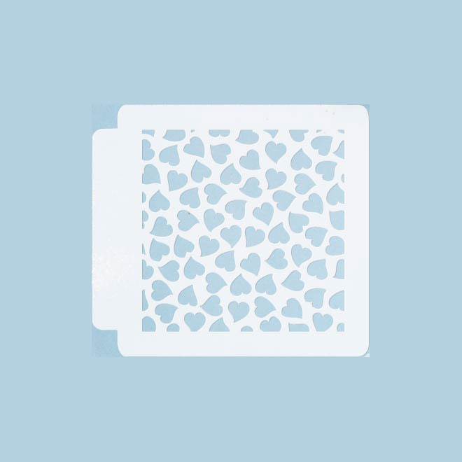Hearts 783-B319 Stencil (4 inch)