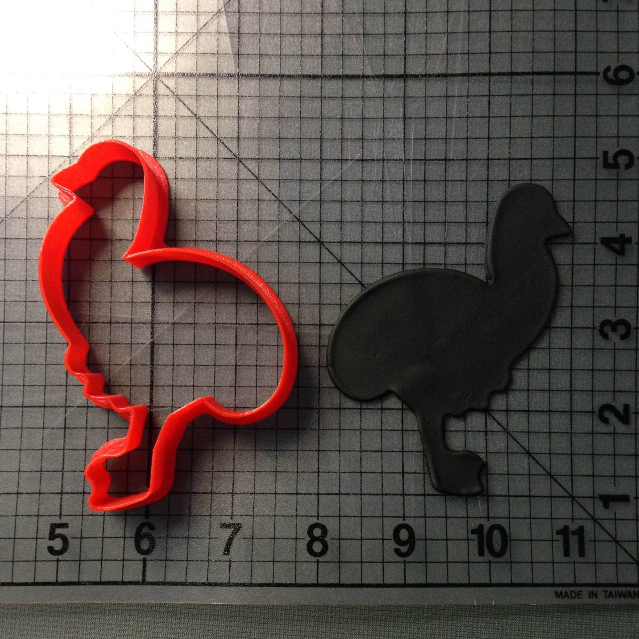 Ostrich 100 Cookie Cutter