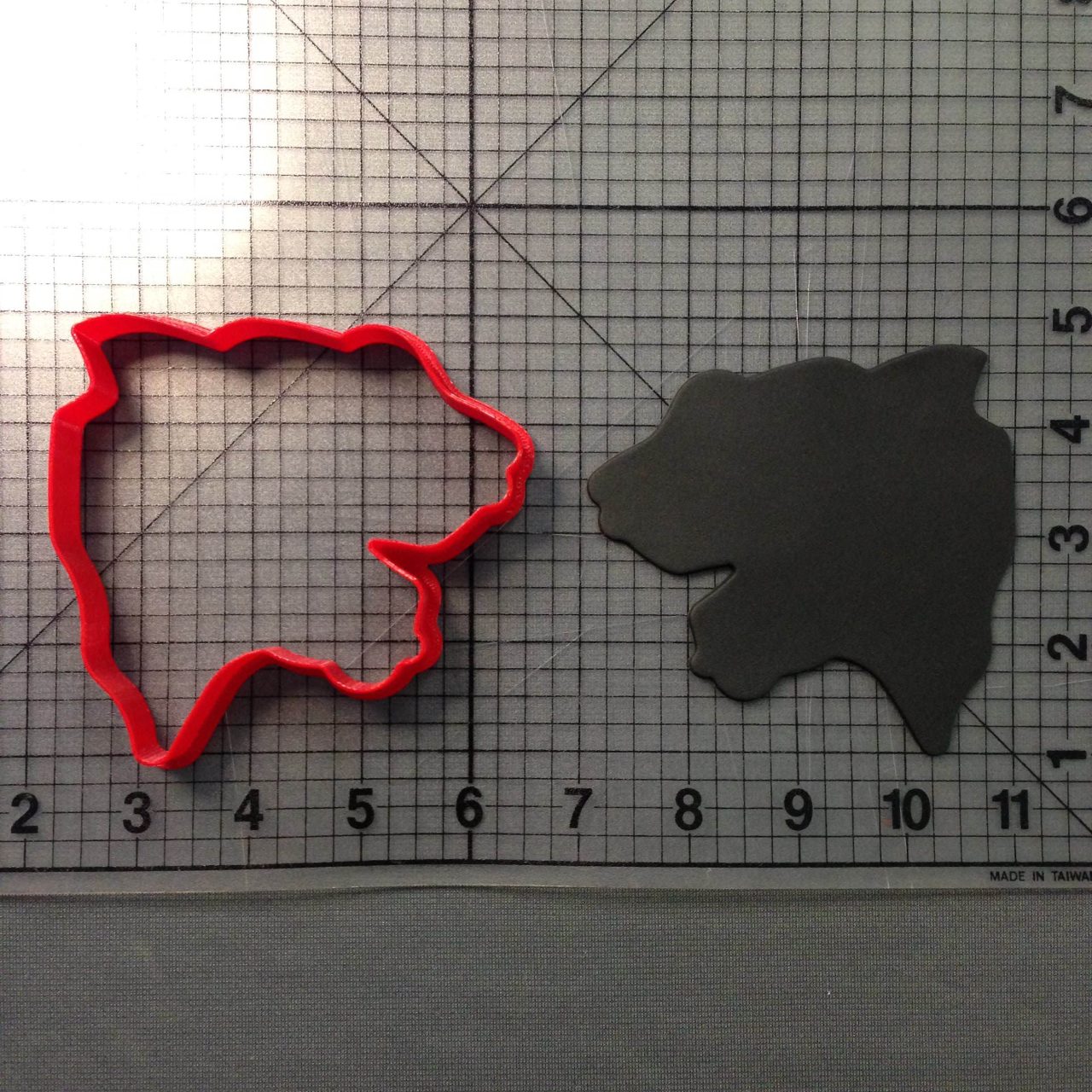 Panther Head 101 Cookie Cutter