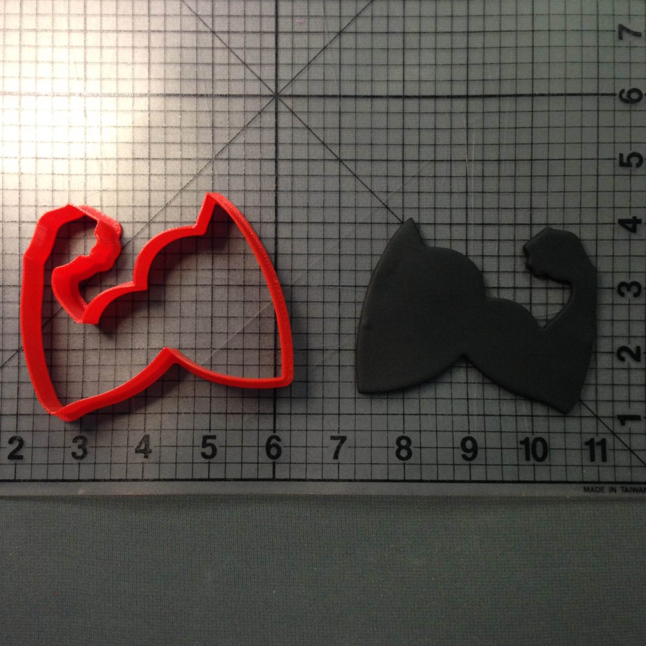 Strong Arm Silhouette 100 Cookie Cutter