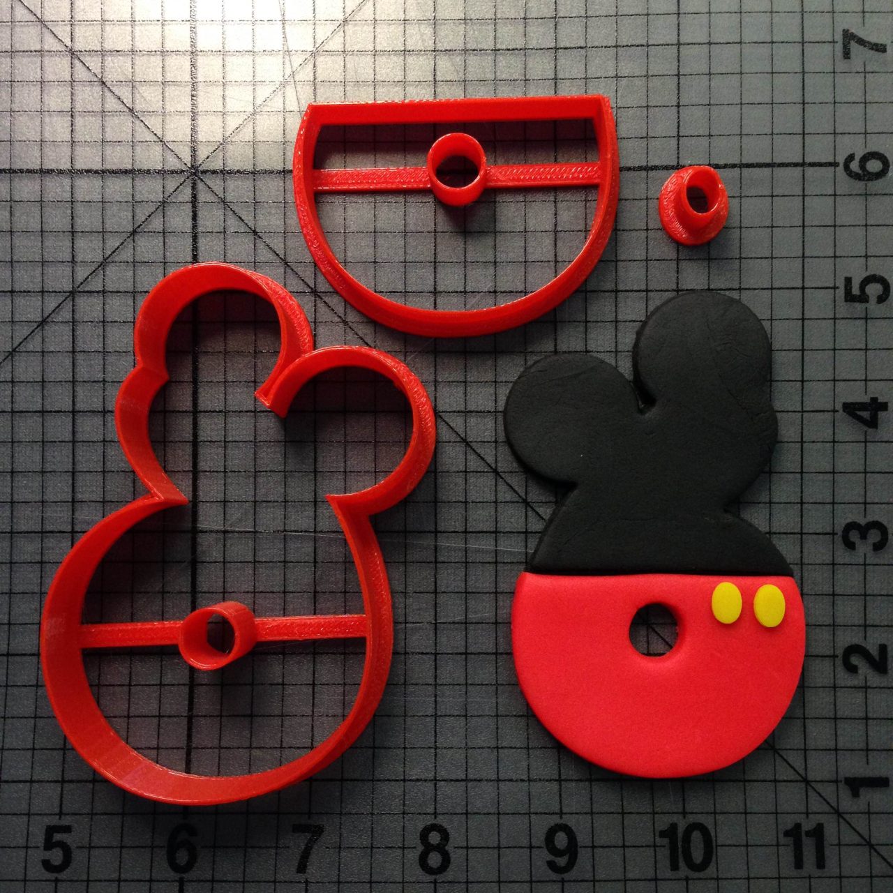 Mickey Number Six Cookie Cutter Set