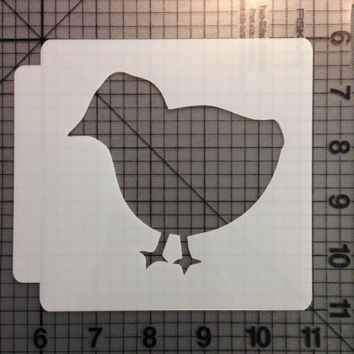 Baby Hen Stencil 100