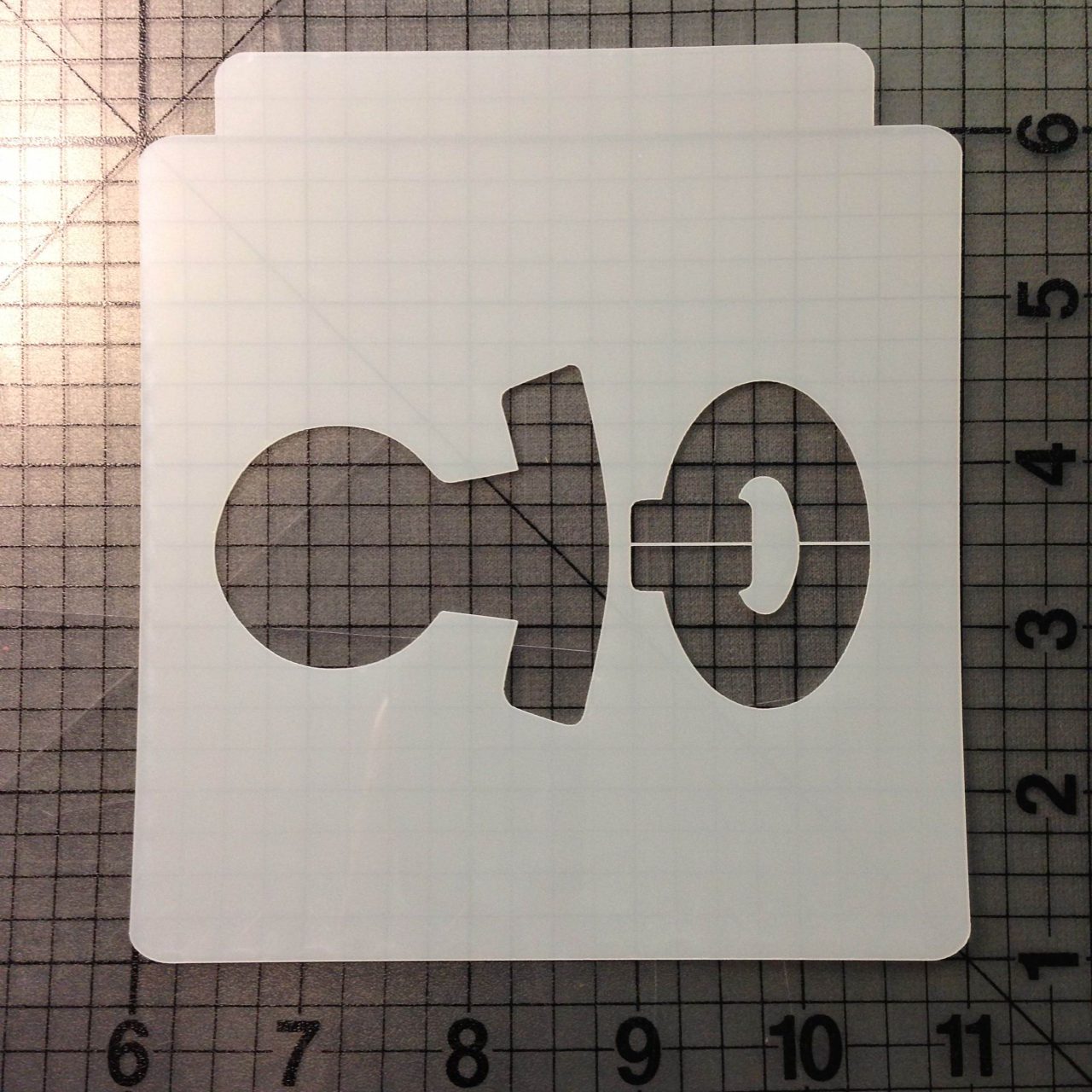 Baby Pacifier Stencil 100