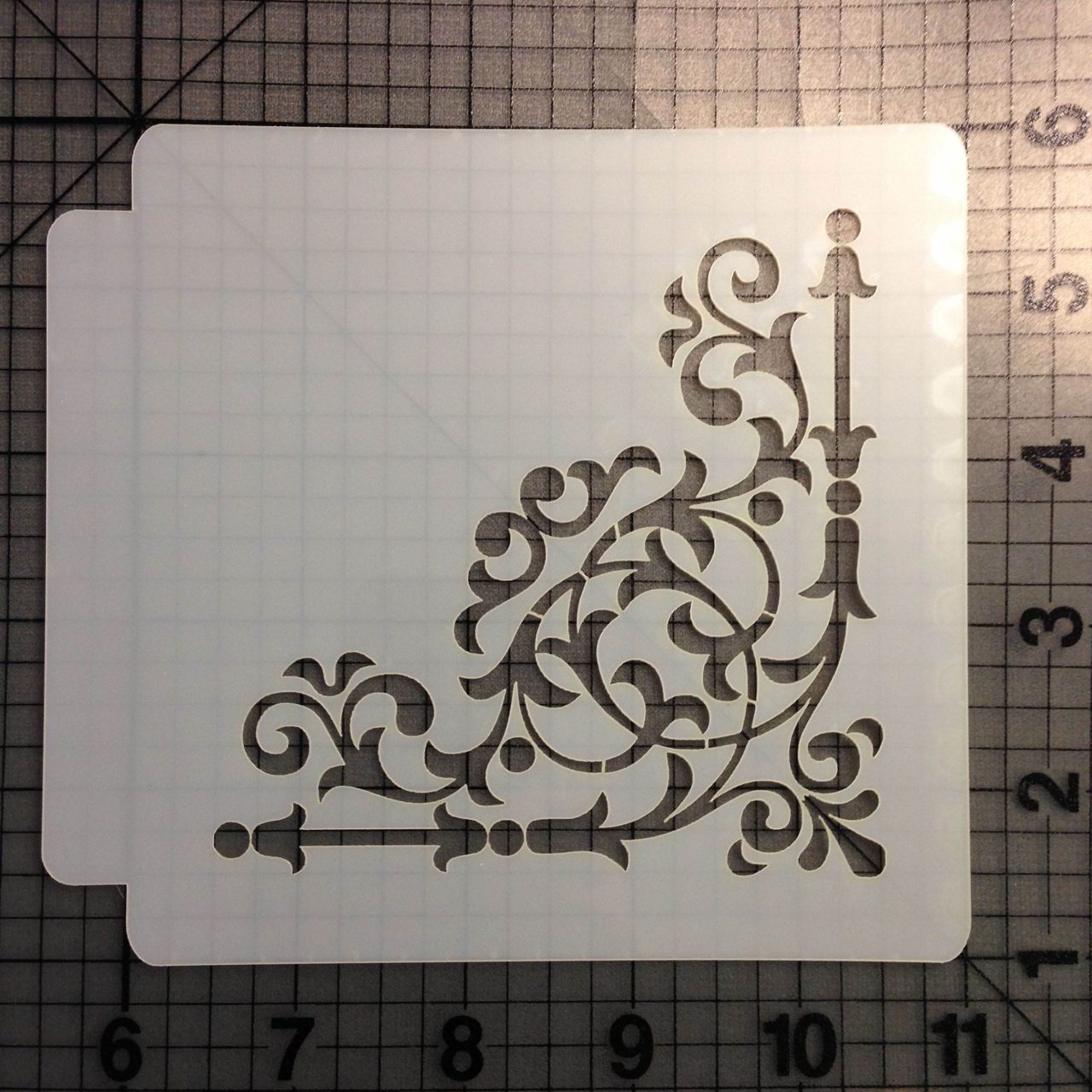 Damask Stencil 113