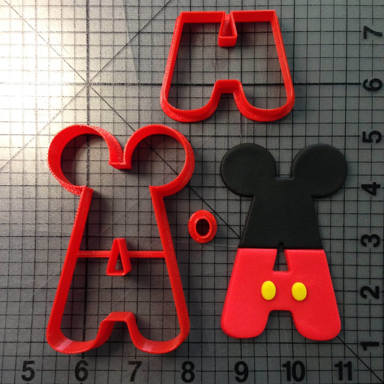 Mickey Letter A Cookie Cutter Set