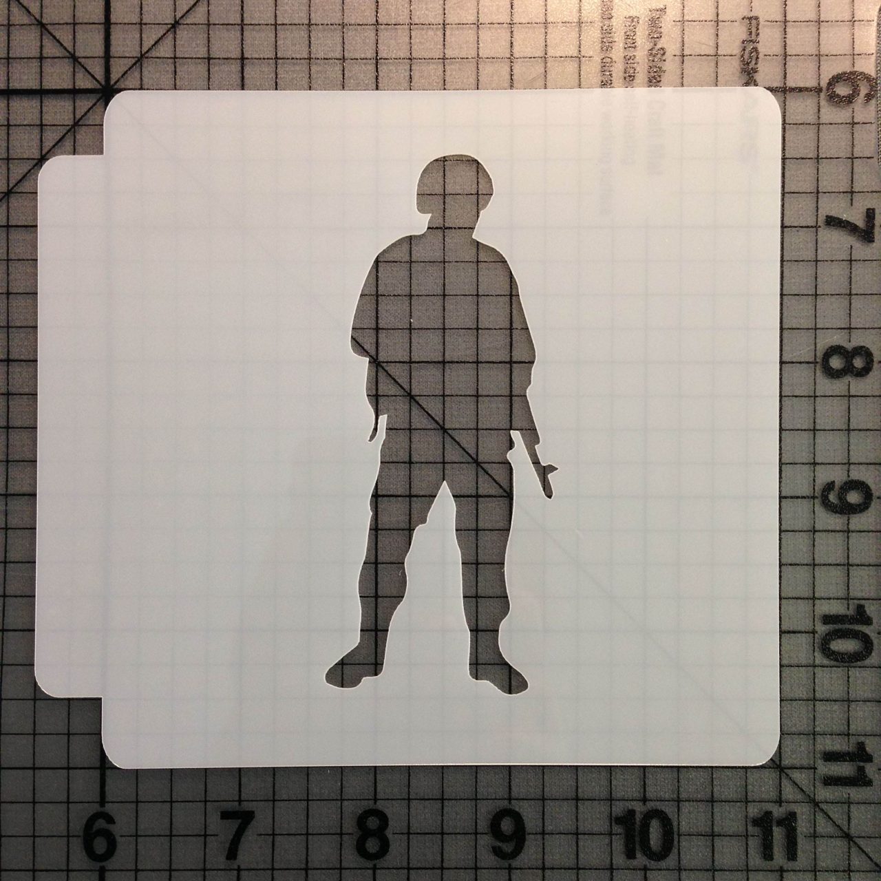 Soldier Stencil 100