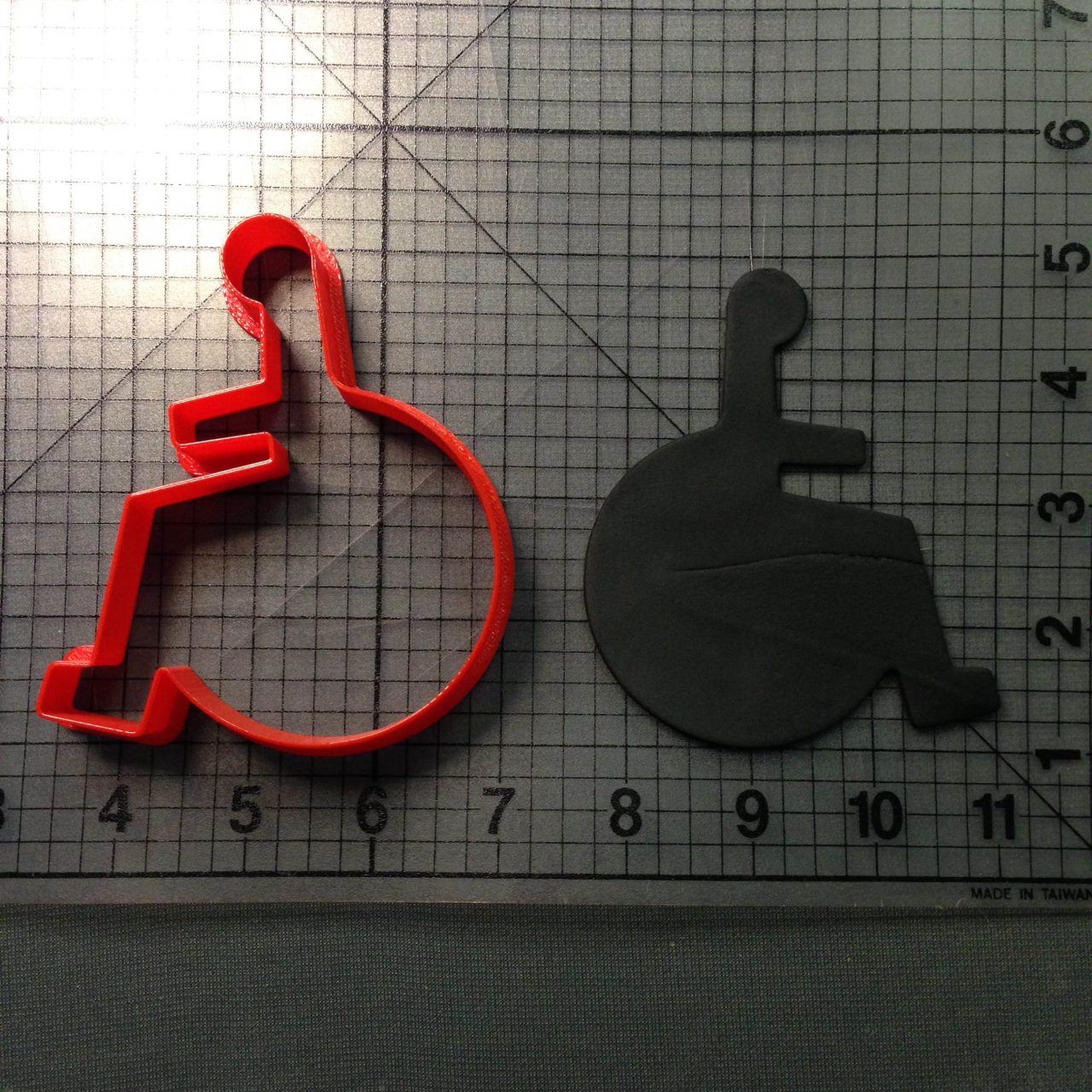 Wheelchair 100 Cookie Cutter