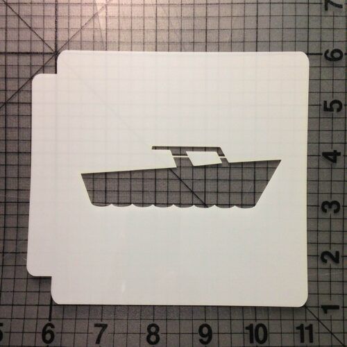 Boat Stencil 100