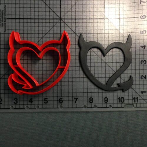 Devil Heart Cookie Cutter