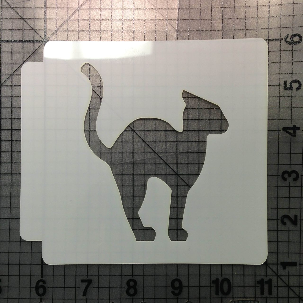 Halloween Cat Stencil 100